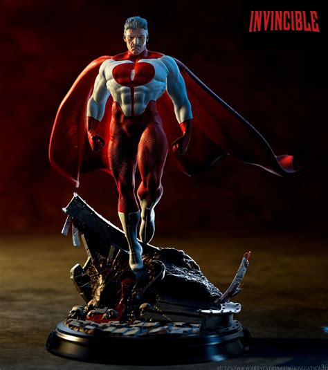 OMNI - MAN | Invincible , 3D Print Figure (12" Inches / 30 Cm) | Resin ...