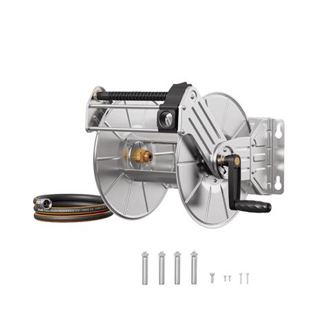 Hot Water Hose Reel Wall Mount Garden Hoses & Hose Reels | Expandable