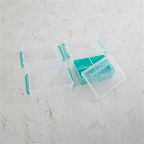 Buy Regan Polypropylene 3-Tier Handy Stackable Latch Box from Home ...
