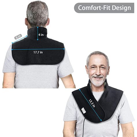 UTK Infrared Heating Pad for Neck and Shoulders Pain Relief - The Warming Store