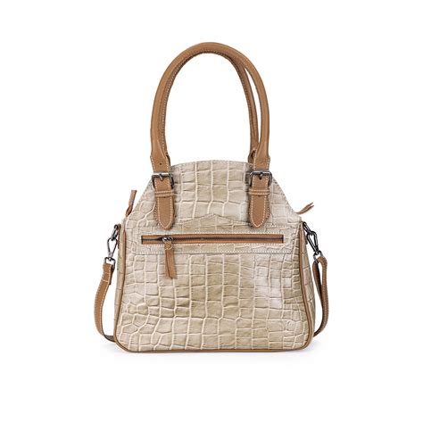 Buy Alma Beige Textured Shoulder bag For Women | Indyverse