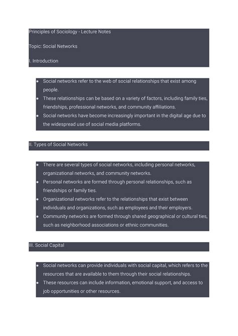 Image result for Sociology Lecture Notes PDF