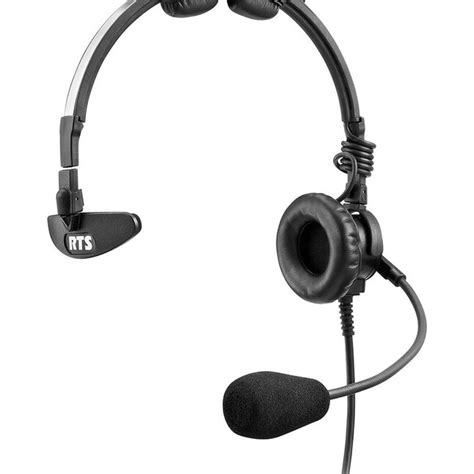 RTS Intercoms RTS-LH-300-DMI35 Single-Sided Headset Dynamic Microphone ...
