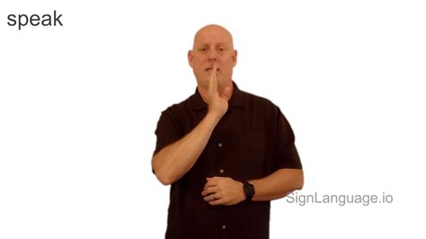 speak in ASL - Example # 5 - American Sign Language