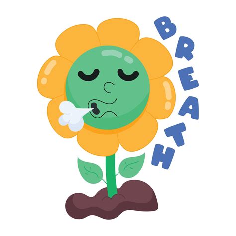 Trendy Breathing Flower 21743723 Vector Art at Vecteezy