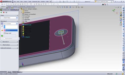Image result for SolidWorks iPhone Stand Tutorial