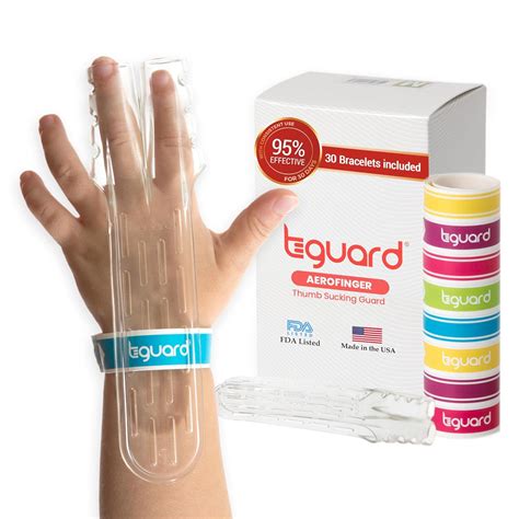 TGuard AeroFinger Treatment Kit to Stop Finger Sucking (Small (Ages 0-4)) : Amazon.ca: Baby