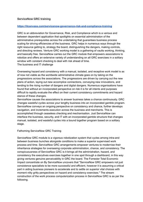 Image result for ServiceNow GRC Features