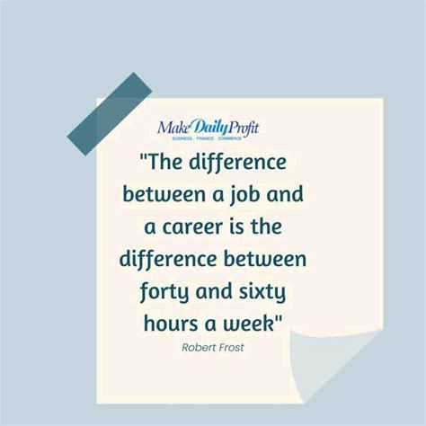 Career vs Job: Differences and Similarities - Makedailyprofit