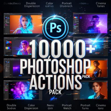 10.000+ Photoshop Actions Pack | Professional Photo Editing Presets - Etsy