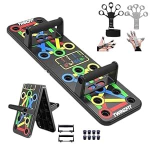 Buy TWINZFIT 15 in 1 Pushup Board for Strength Training, Fitness and ...