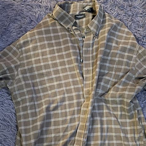Van Heusen Men's Brown Shirt | Depop