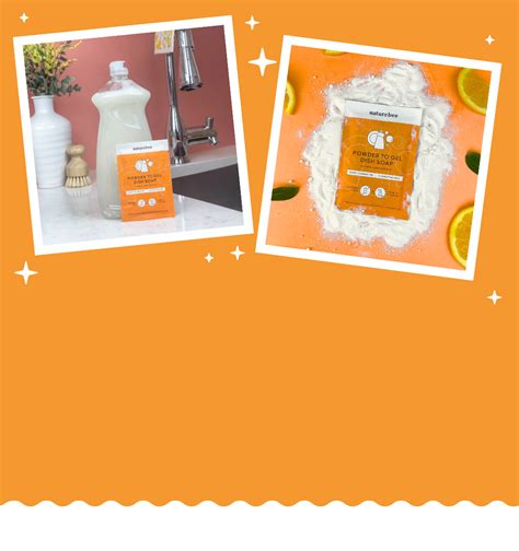 HOW IT WORKS - POWDER DISH SOAP – NATURE BEE