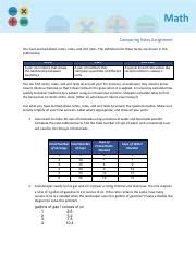 Image result for Problem Solving Comparing Rates Activities