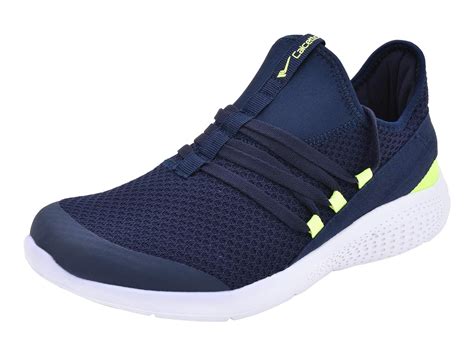 calcetto Mens Navy Lime Nylon Running Shoes 11UK : Amazon.in: Shoes ...
