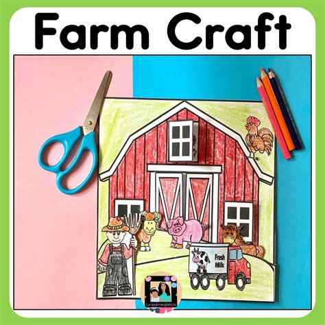 Farm Craft| Farm Animal Activities | Build a Farm | Made By Teachers
