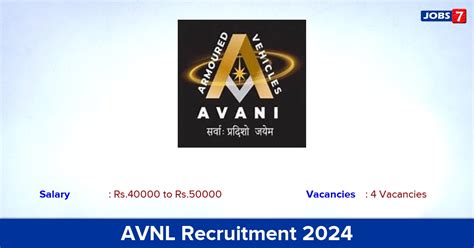 AVNL Recruitment 2024 - Apply Offline for Design Officer Jobs
