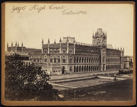 High Court of Calcutta (Kolkata) - Mid 19th Century (Third View) - Old ...