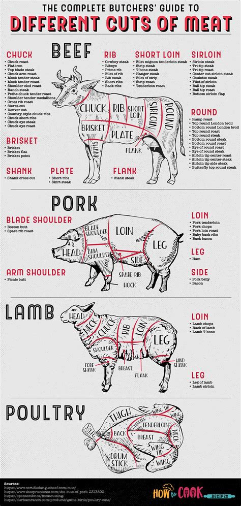 Beef Cuts Of Meat Butcher Chart Poster at Edward Criss blog