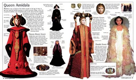 Queen Amidala Costumes and Hair Inspiration