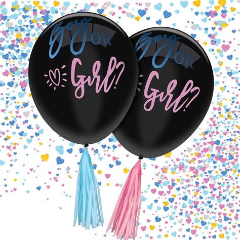 Buy Jumbo 36 Inch Gender Reveal Balloon Baby Reveal Balloon with ...