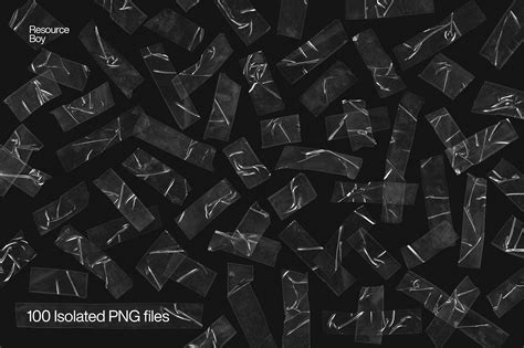 100 Free Transparent Tape PNG Textures | Resource Boy