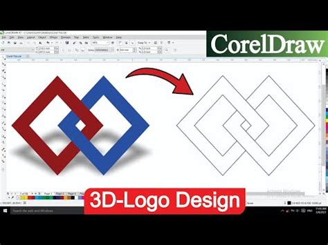 CorelDRAW Tutorial Videos 3D 的图像结果