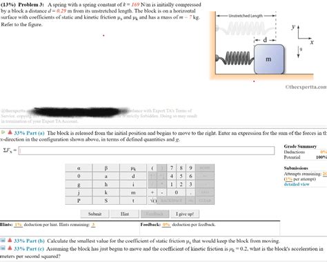 Image result for Spring Constant Problem