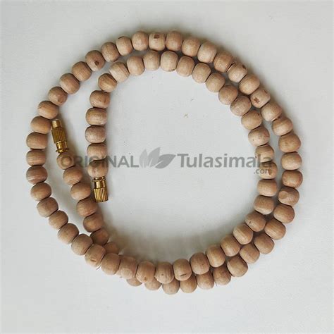 1 Round Original Tulsi Neck Mala 8mm Super Fine Tulsi Beads