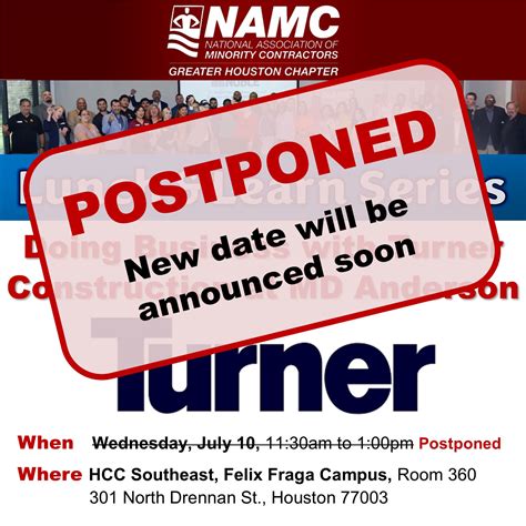 July Lunch & Learn with Turner Construction | National Association of ...