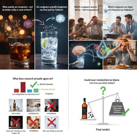 Fact Check: Does Dark Alcohol Cause Worse Hangovers Than Clear Spirits ...