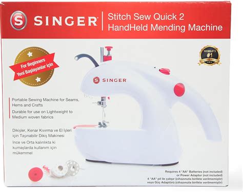 SINGER Stitch Sew Quick 2, White : Amazon.co.uk: Home & Kitchen