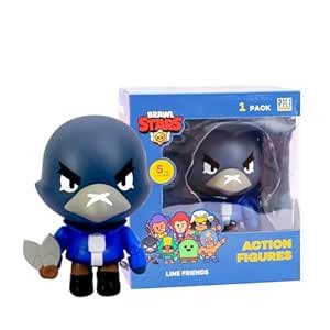 Buy P.M.I. Brawl Stars Action Figure – Leon/Crow/Spike/Colt | 4.5 ...