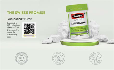 Swisse Metabolism+ With Chromium For Weight Management - Supports ...