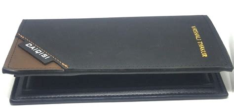 SMART WORLD Personalised Multipurpose Wallet for Card Cases & Money ...