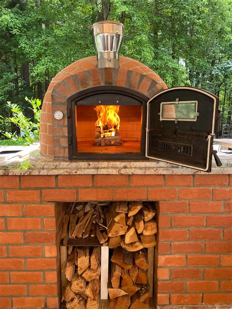 Rustic Lisboa Premium Wood Fired Pizza Oven - Authentic Pizza Ovens, USA