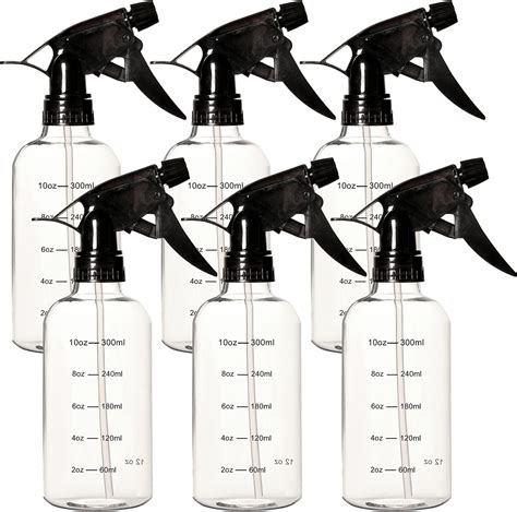 Amazon.com: Youngever Set of 12 Empty 12 Ounce Plastic Spray Bottles ...
