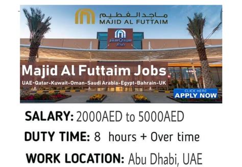 Majid Al Futtaim Jobs Openings 2026 for Shopping Mall Staff in UAE ...