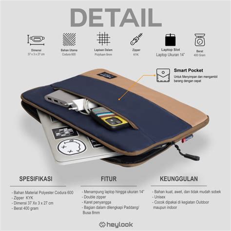Jual TAS LAPTOP 13" 14" 15" COVER CASE LAPTOP MACBOOK ASUS ACER HP ...