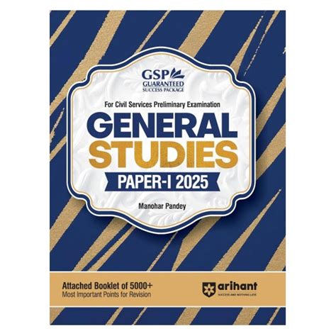 General Studies For Civil Services Preliminary Examination | Paper -1 ...