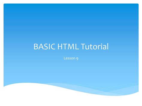 HTML Tutorial Topics 的图像结果