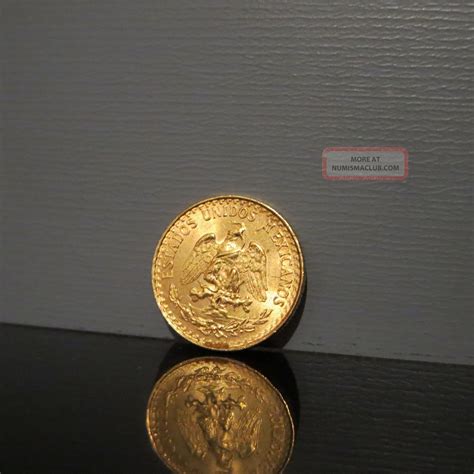 Mexico 1945 Dos Peso Gold Coin 1. 6g 13mm 90 Gold