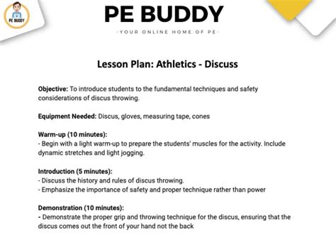 Image result for Discus Lesson