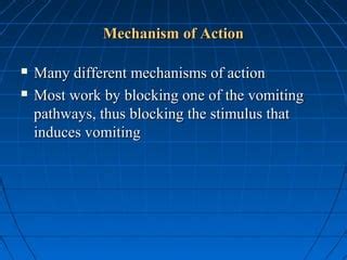 Antiemetics | PPT