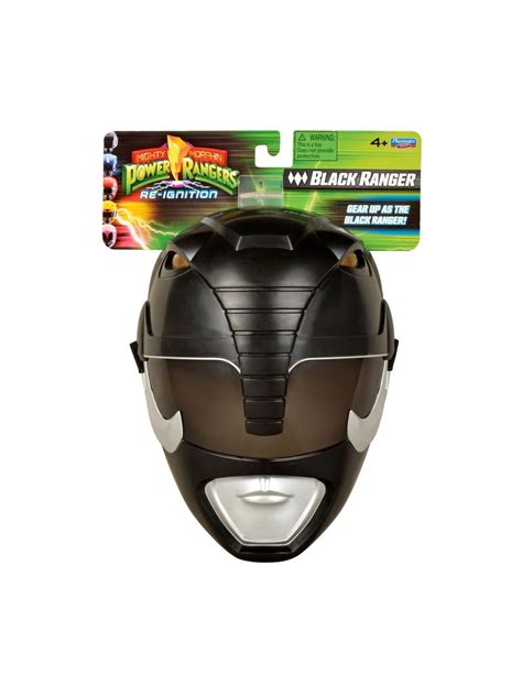 PiXELATOY - Mask Black Ranger. Mighty Morphin Power Rangers. Playmates Toys