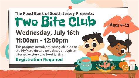 Two Bite Club with The Food Bank of South Jersey, 386 White Horse Pike ...