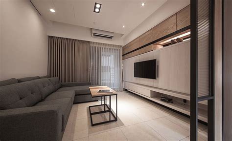 127平米三居室现代装修案例