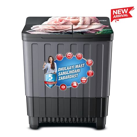 Intex 8.5 KG Semi-Automatic Washing Machine - SA85BGFG – Intex Technologies