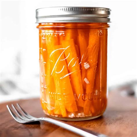 Pickled Carrots - Delicious Little Bites