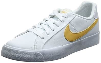 Buy Nike Women's Court Royale Ac CNV White/Topaz Gold Sneaker (CD5405 ...